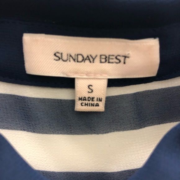 Aritzia Sunday Best Murakami Blouse S - Picture 6 of 8